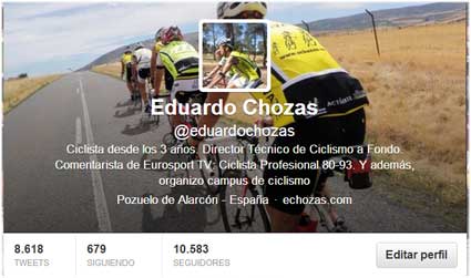 Twiter Eduardo Chozas